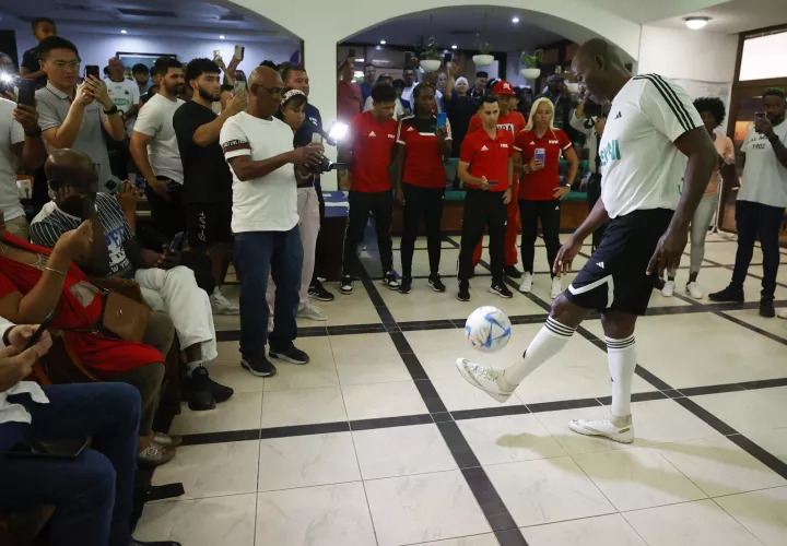 El exfutbolista cubano Erick Hernández. /Foto: EFE