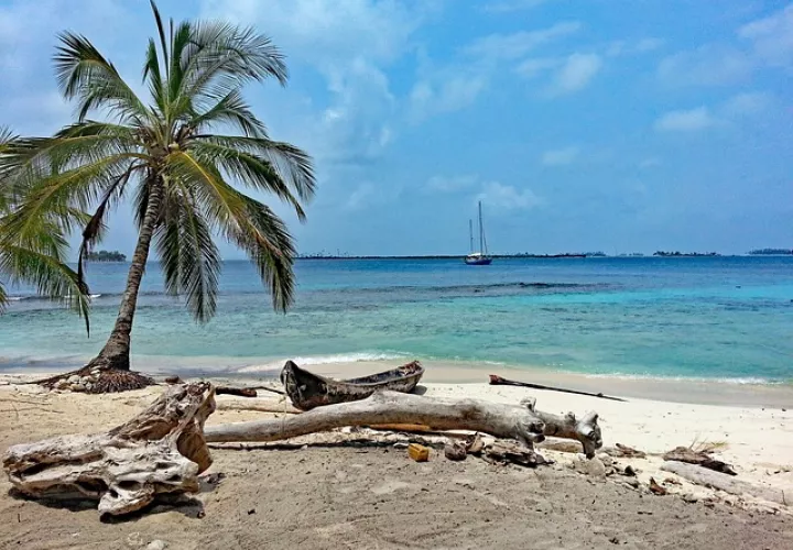 Vista geberal de una isla en la Comarca Gunayala. Foto ilustrativa / Pixabay