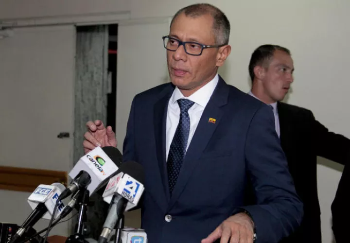 Exvicepresidente de Ecuador, Jorge Glas. EFE