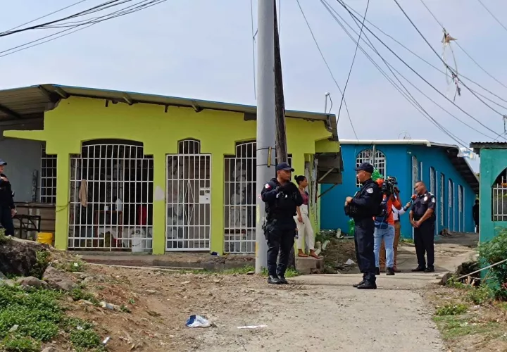 Escena del hecho de sangre en Samaria.  (Foto: Landro Ortiz)