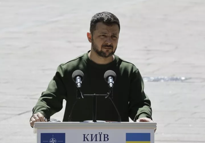 Presidente ucraniano, Volodímir Zelenski. EFE