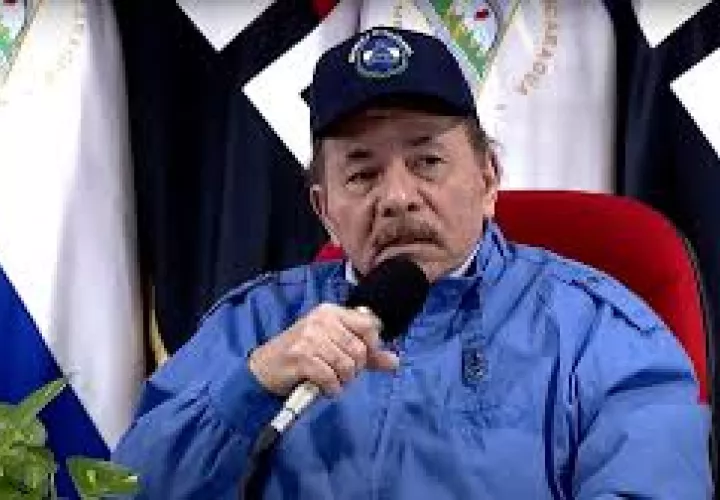 Daniel Ortega, presidente de Nicaragua.