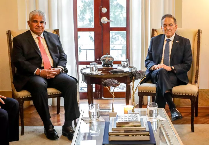 José Raúl Mulino y Laurentino Cortizo