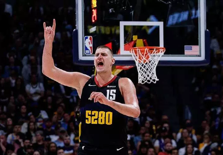 Nikola Jokic, jugador estelar de los Denver Nuggets. Foto: EFE