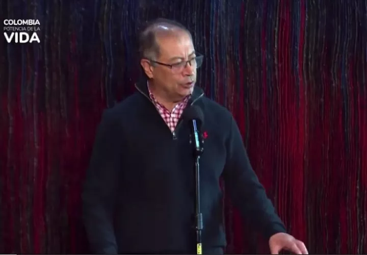 Presidente deColombia, Gustavo Petro.