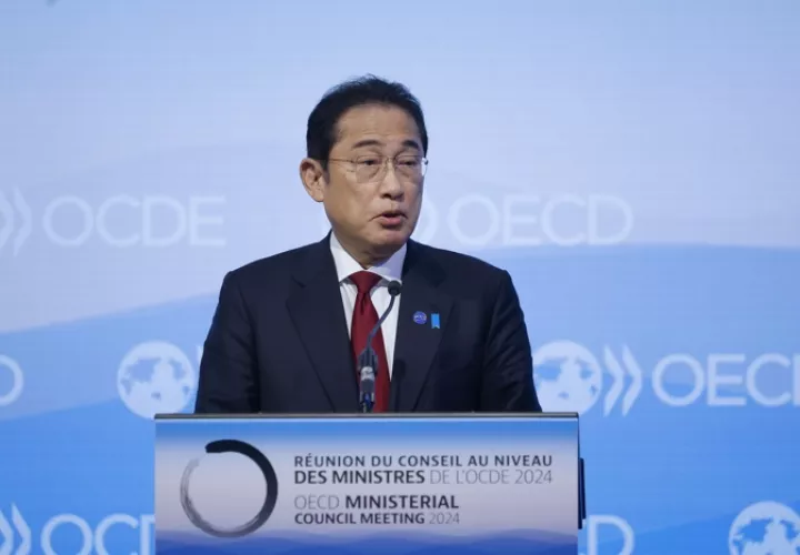 El primer ministro japonés, Fumio Kishida, en una foto de archivo. EFE