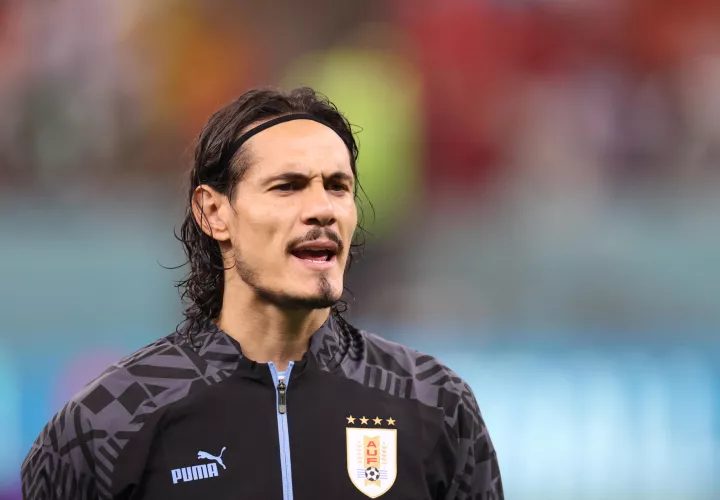 El jugador uruguayo Edinson Cavani. EFE