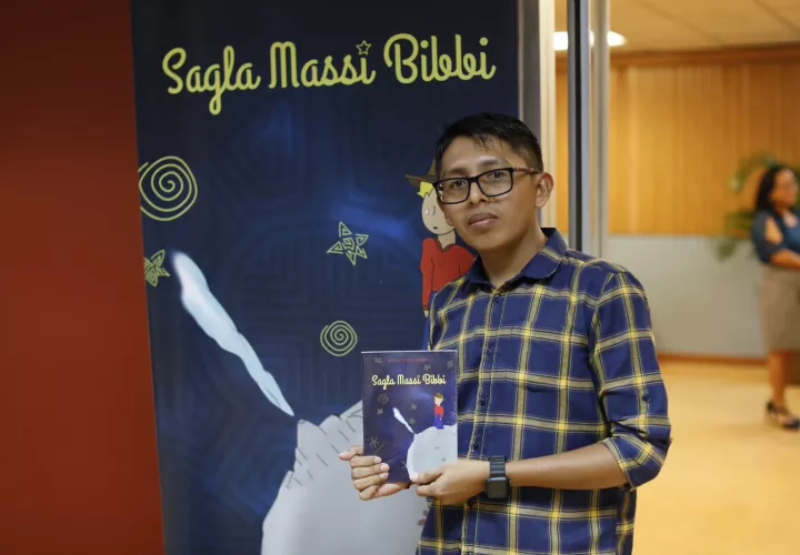 La presentación de "SAGLA MASSI BIBBI". Foto: Cortesía