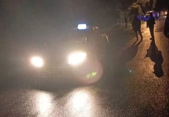 Escena del crimen en Canoas Arriba, Barú.