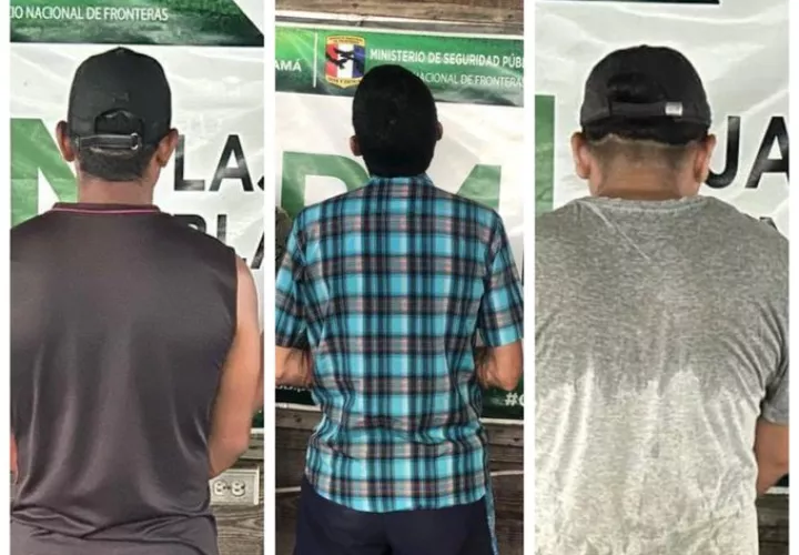 Los extranjeros retenidos por unidades del Senafront.