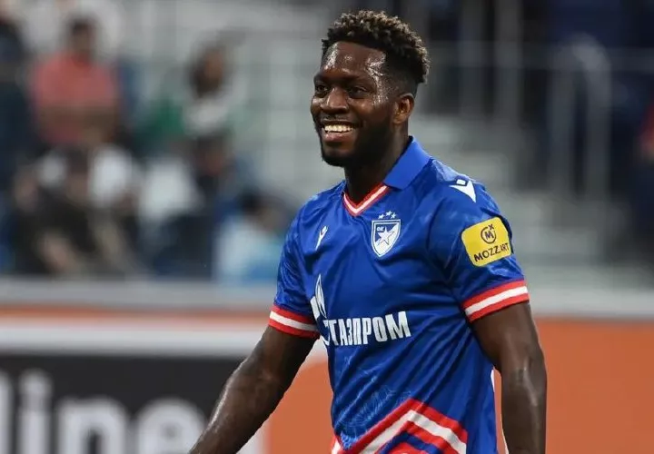 José Luis Rodríguez, jugador del Estrella Roja de Belgrado y de la selección de Panamá. Foto: Archivo