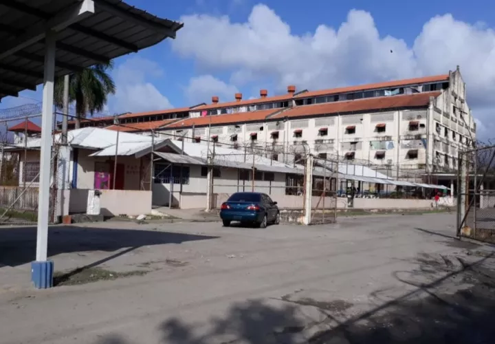 Cárcel Nueva Esperanza en Colón, donde permanecerá el imputado..