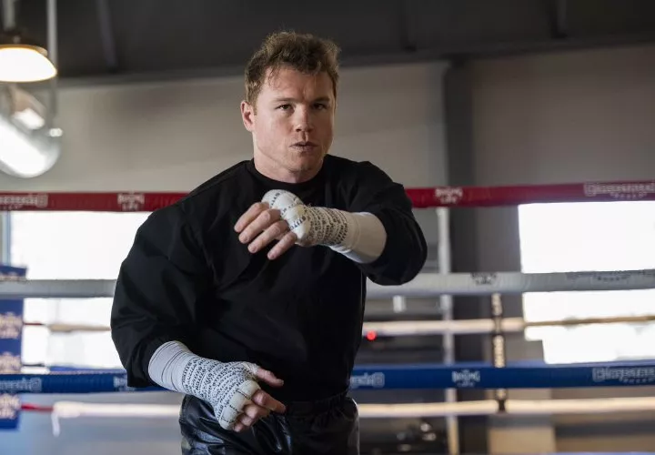 Saúl ‘Canelo’ Álvarez, astro mexicano del boxeo. Foto: EFE