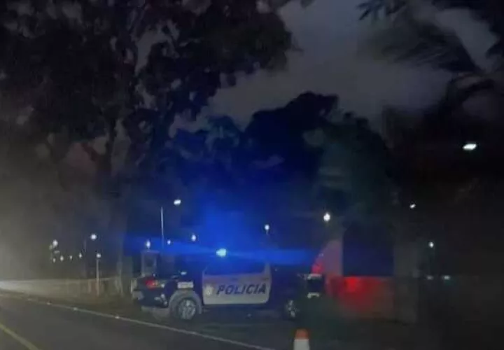 Área donde ocurrió el accidente fatal.   (Foto: Noticias Chiriquí Grande)