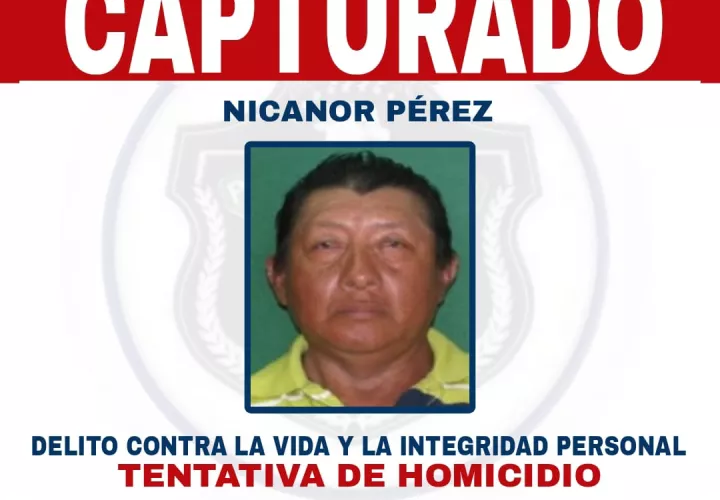 Nicanor Pérez es aprendido en Bella Vista. Foto: PN