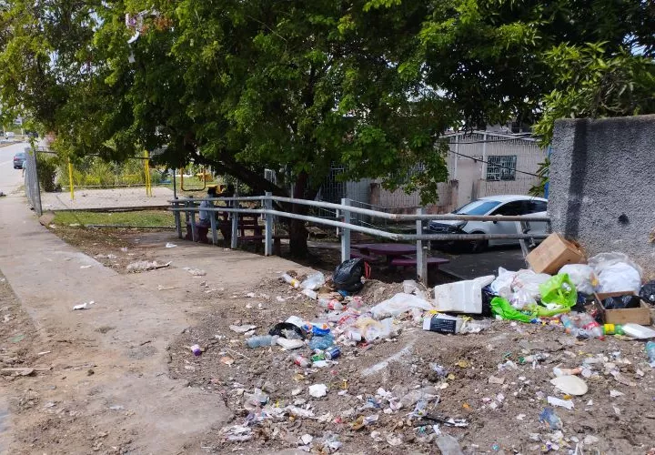 Balaceras en PanamáViejo ponen en riesgo a trabajadores de aseo mientras laboran.