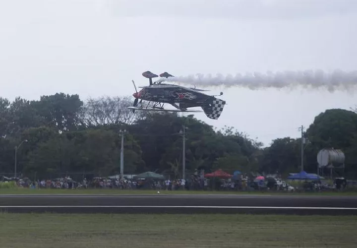 El "Festival Aéreo Río Hato", se desarrolló en el aeropuerto Scarlett Martínez.
