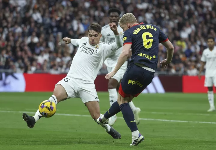 Asencio, defensor del Madrid.