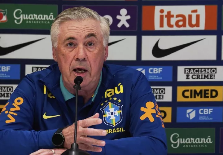Carlo Ancelotti debuta hoy con Brasil.