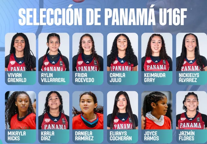 Roster de la Selección U-16 femenina.