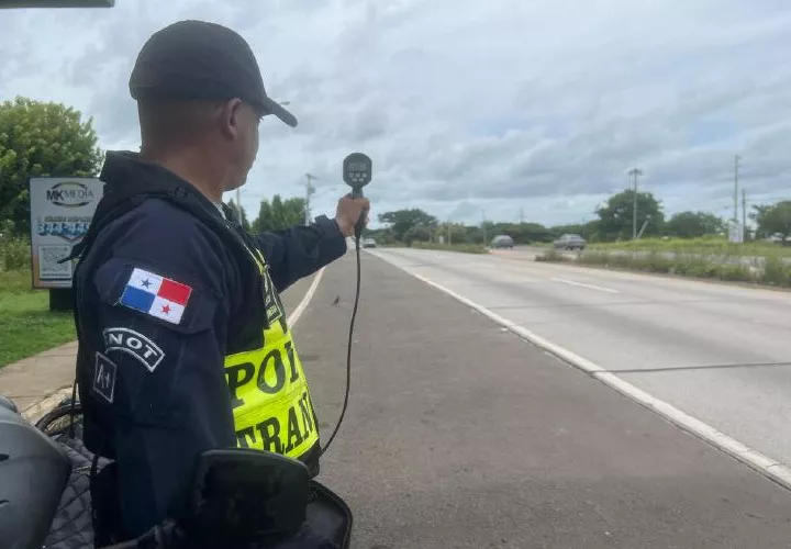 Policía de tránsito.