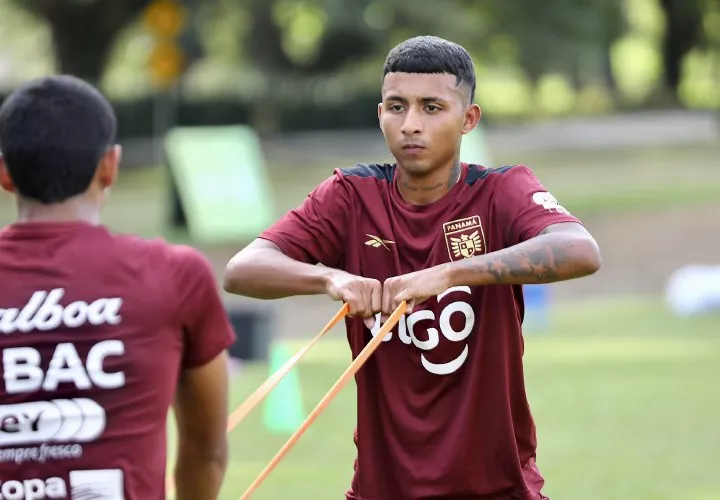 Entrenamiento de ayer.