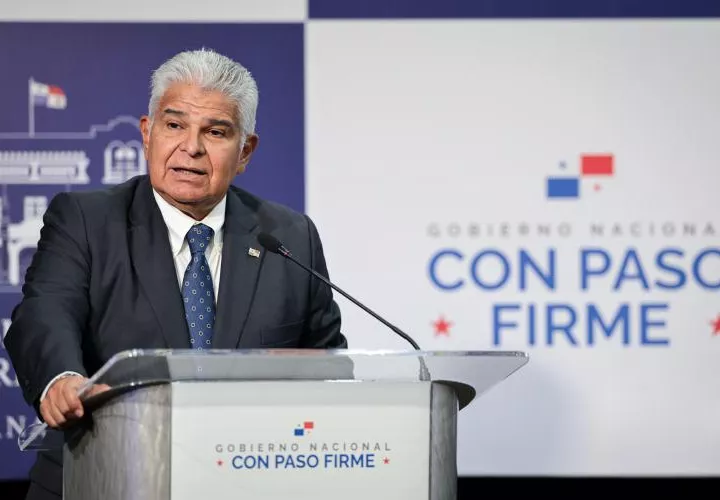 José Raúl Mulino, presidente de Panamá.