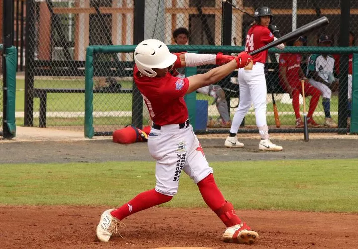 Práctica de la Preselección Nacional Sub-18 de Béisbol durante el día de ayer en la Academia Mariano Rivera, en La Chorrera, provincia de Panamá Oeste.
