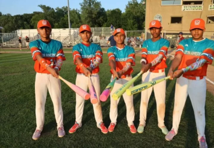 Jugadores del equipo de Antón, Coclé.
