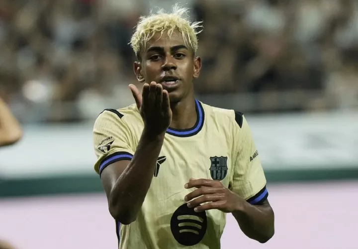 Lamine Yamal, del Barcelona.