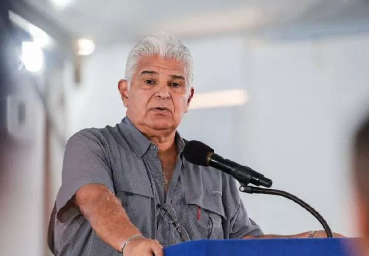 El presidente José Raúl Mulino.