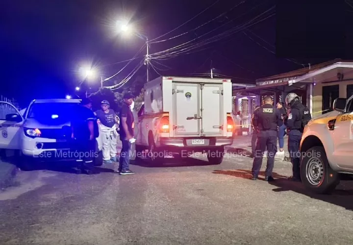 Vista gebneral de la escena del crimen en Ls Cántaros #1.