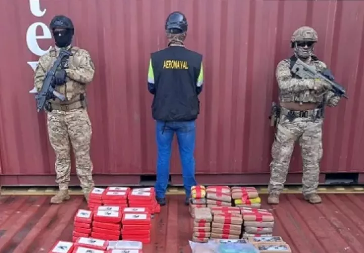 Constantemente se decomisa droga en los puertos.