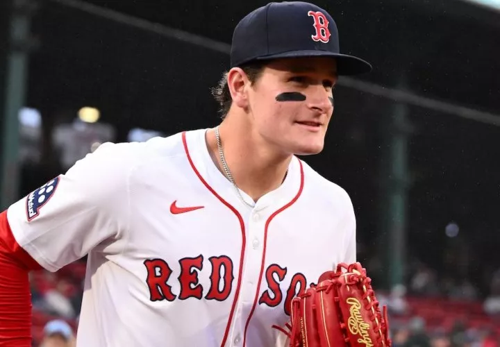 Roman Anthony, jardinero de los Medias Rojas.