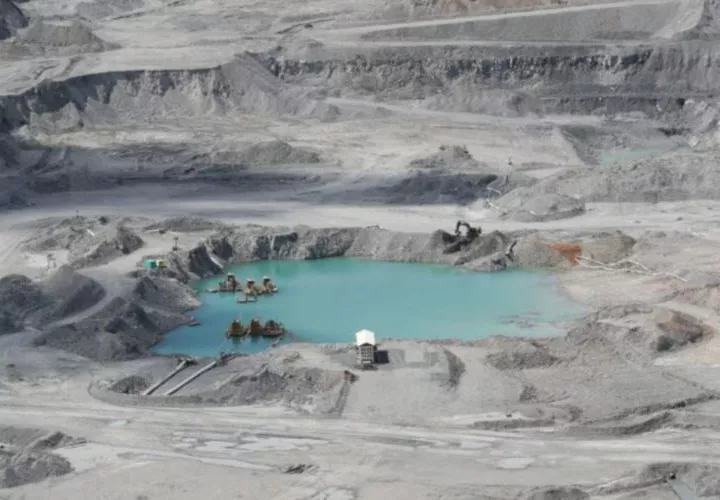 Mina de cobre ubicada en Donoso, provincia de Colón. 