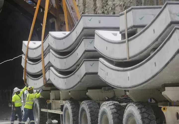 La obra avanza a toda marcha.