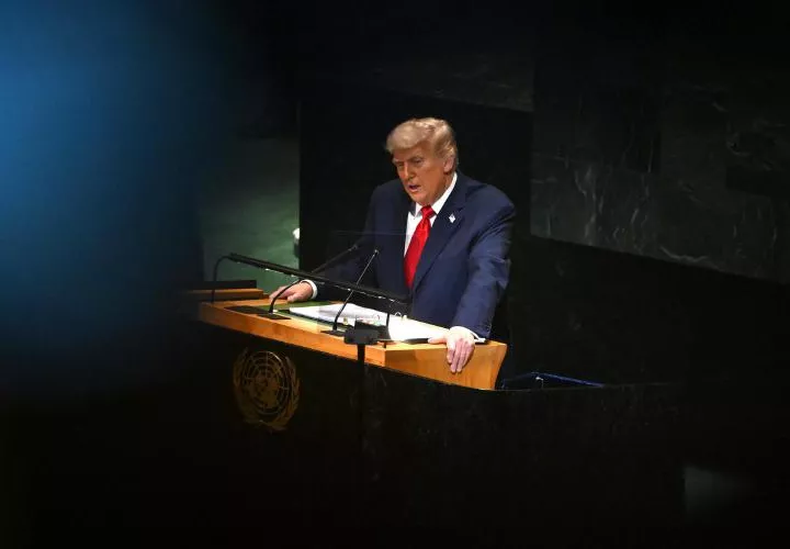 El presidente de EE.UU., Donald Trump.