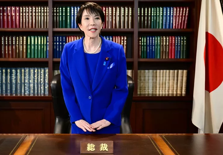 Sanae Takaichi, líder del Partido Liberal Democrático (PLD) de Japón.