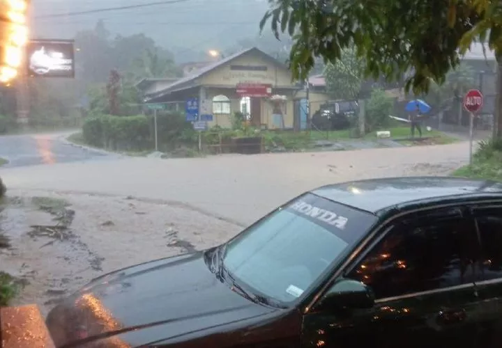 Las lluvias han causado daños y afectaciones en el distrito.