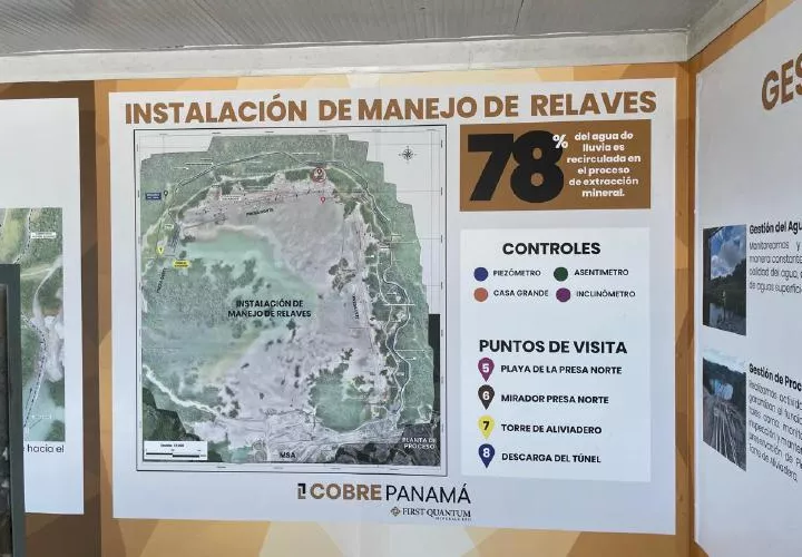 La mina ha reiterado que cuenta con controles de alta calidad. 