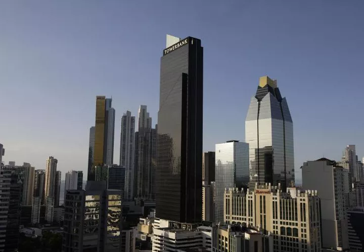El moderno centro financiero y comercial de la Ciudad de Panamá.