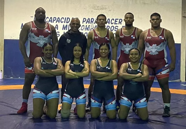 Parte de la delegación panameña de lucha olímpica que competirá en los Juegos Deportivos Centroamericanos. Este deporte tendrá como subsede la ciudad de Tegucigalpa, Honduras.