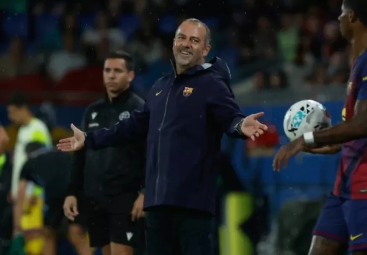 Hansi Flick, técnico del Barcelona FC.