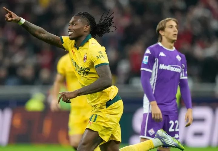 Rafael Leão, jugador clave del AC Milan.