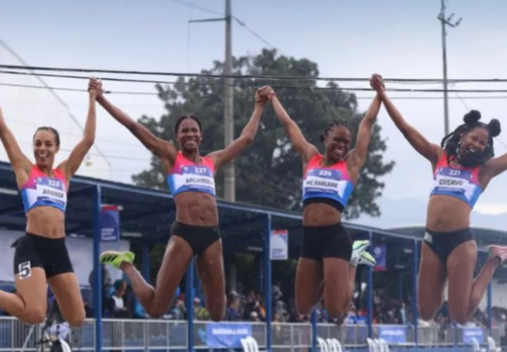 Los ganadores de medalla de oro por parte del atletismo en el día de ayer.