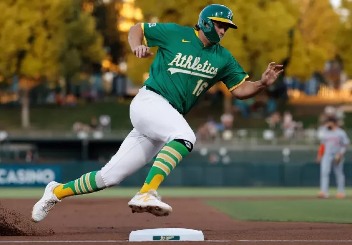 Nick Kurtz, de los Atléticos.