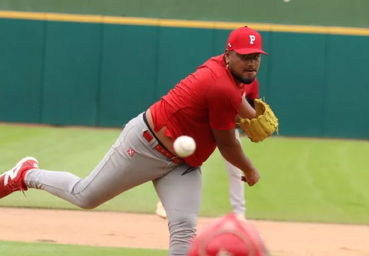 Jaime Barría, lanzador panameño.