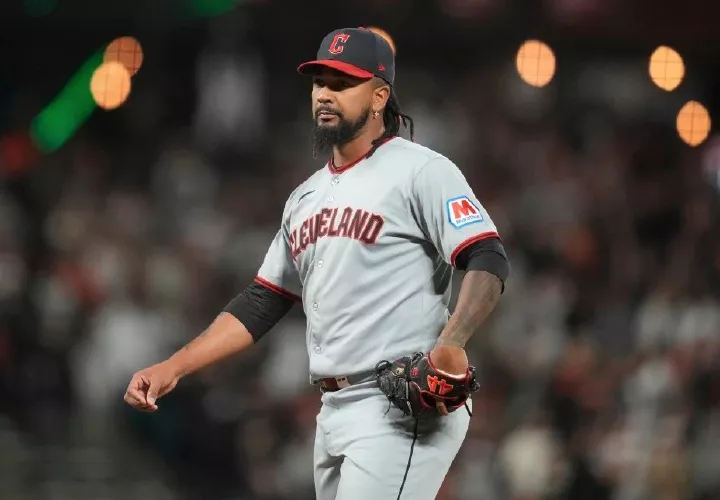 Lanzador dominicano Emanuel Clase.