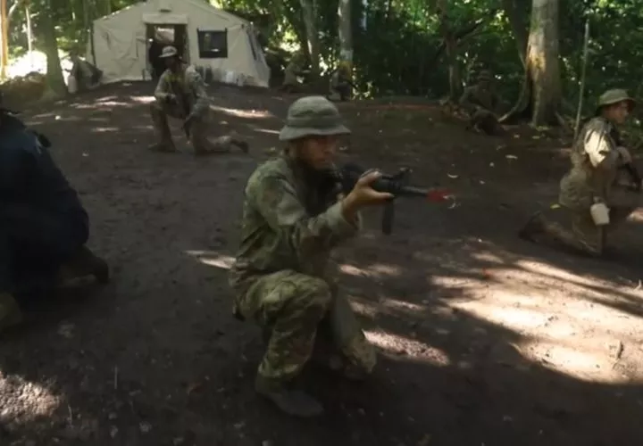 Entremiento de militares de EE.UU.