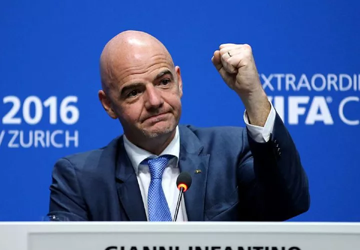 Gianni Infantino, presidente de la FIFA.